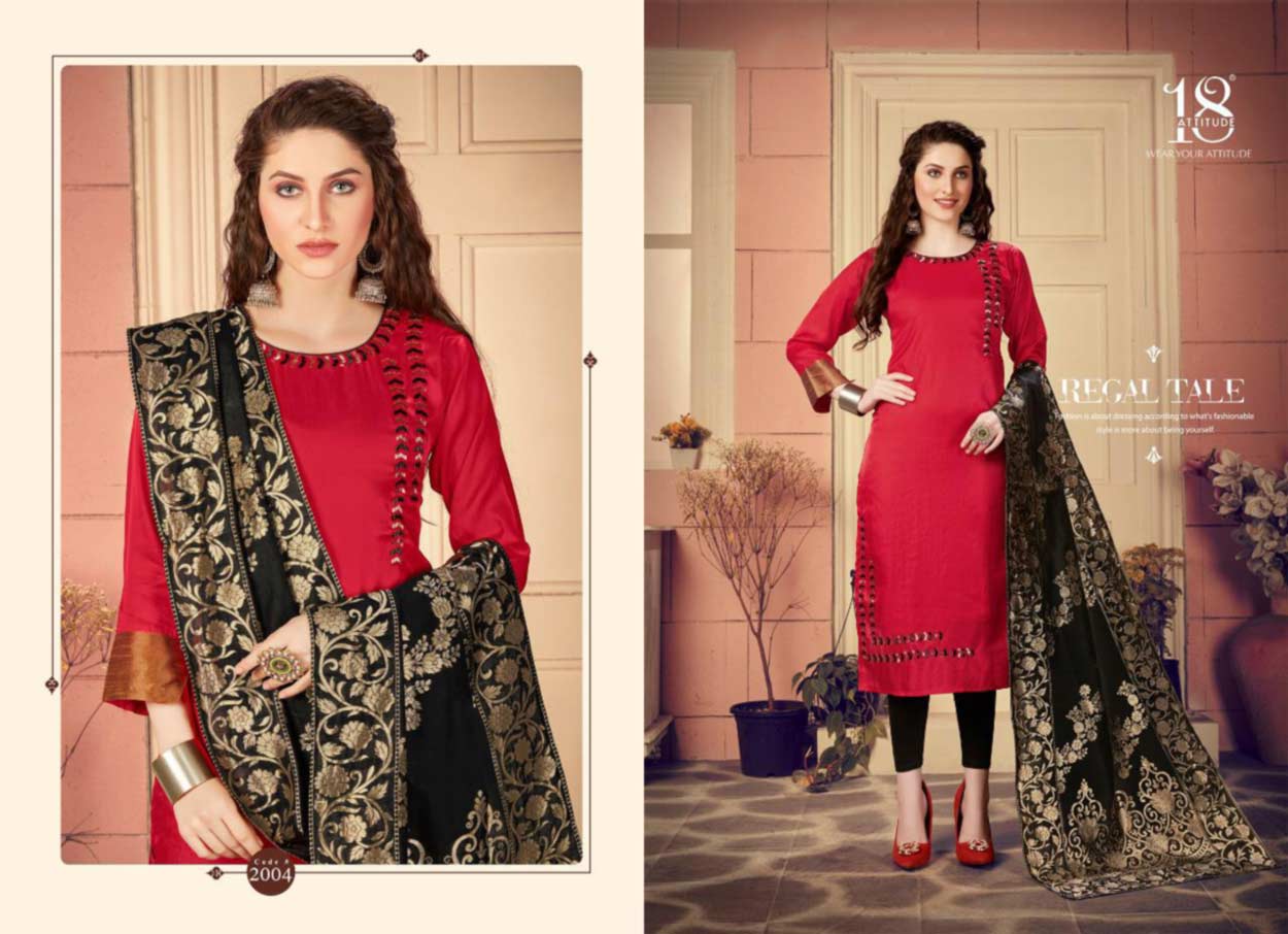 18-Attitude Remi Linen Sartin Wholesale Kurti 18-Attitude Remi Linen Sartin Wholesale Kurti